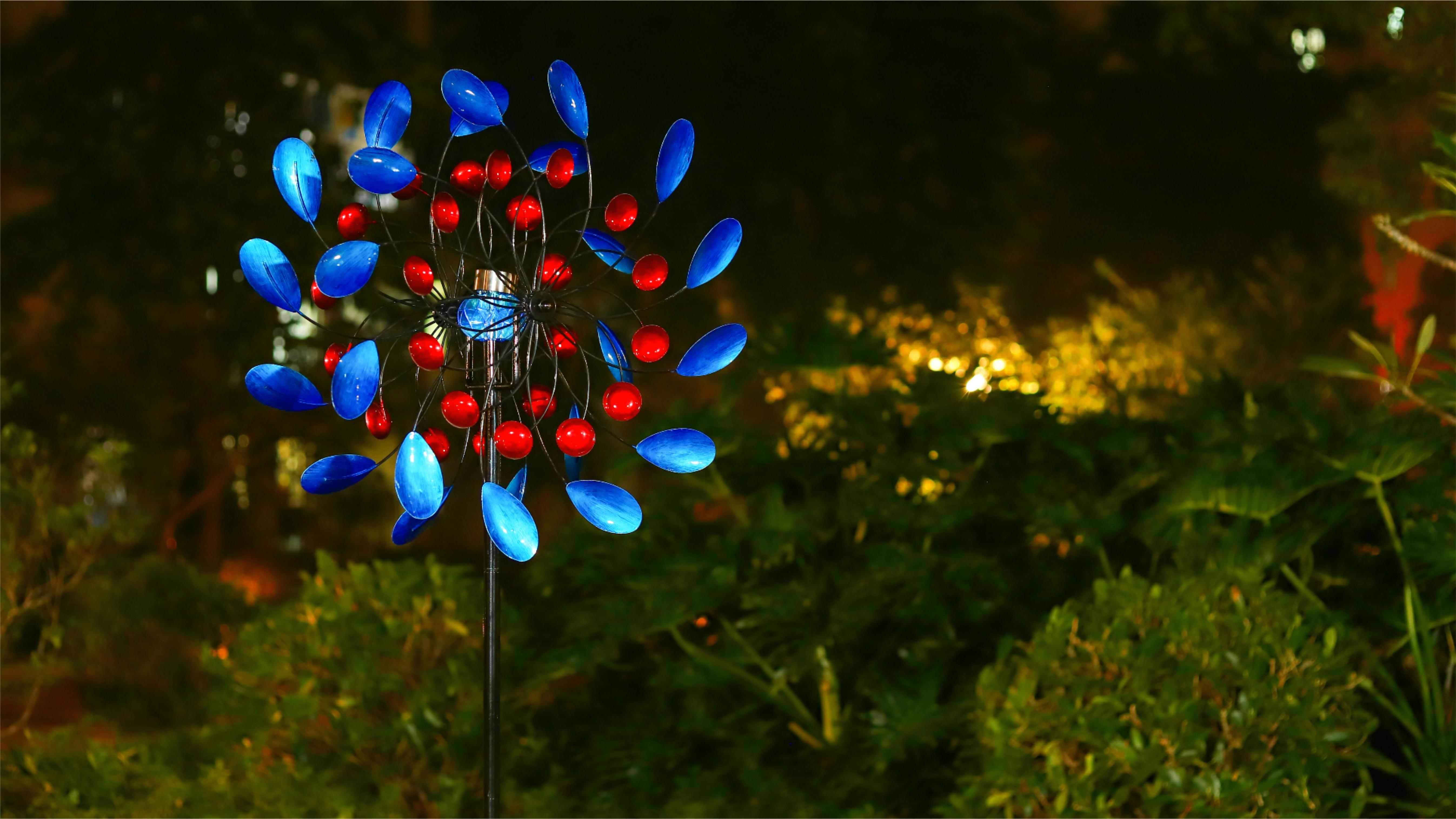 Solar Metal Wind Sculptures