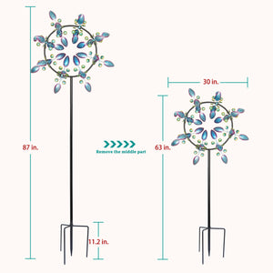 Adjustable Peacock Wind pinners Outdoor