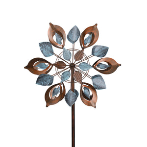 Leaf Openwork Wind Spinner