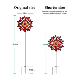 garden sculptures easy to adjust the height