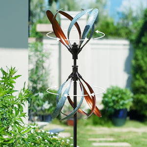 Beautiful garden decor, catch the wind