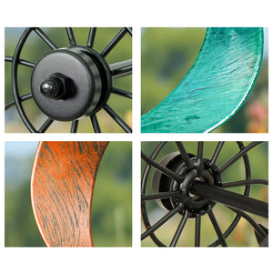 Cyan Oasis mini wind spinners 54 inches high quality