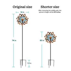 74 inches solar wind sculpture
