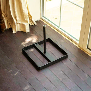 wind spinner in snow day