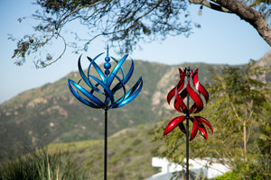 metal pinwheels for yard and garden