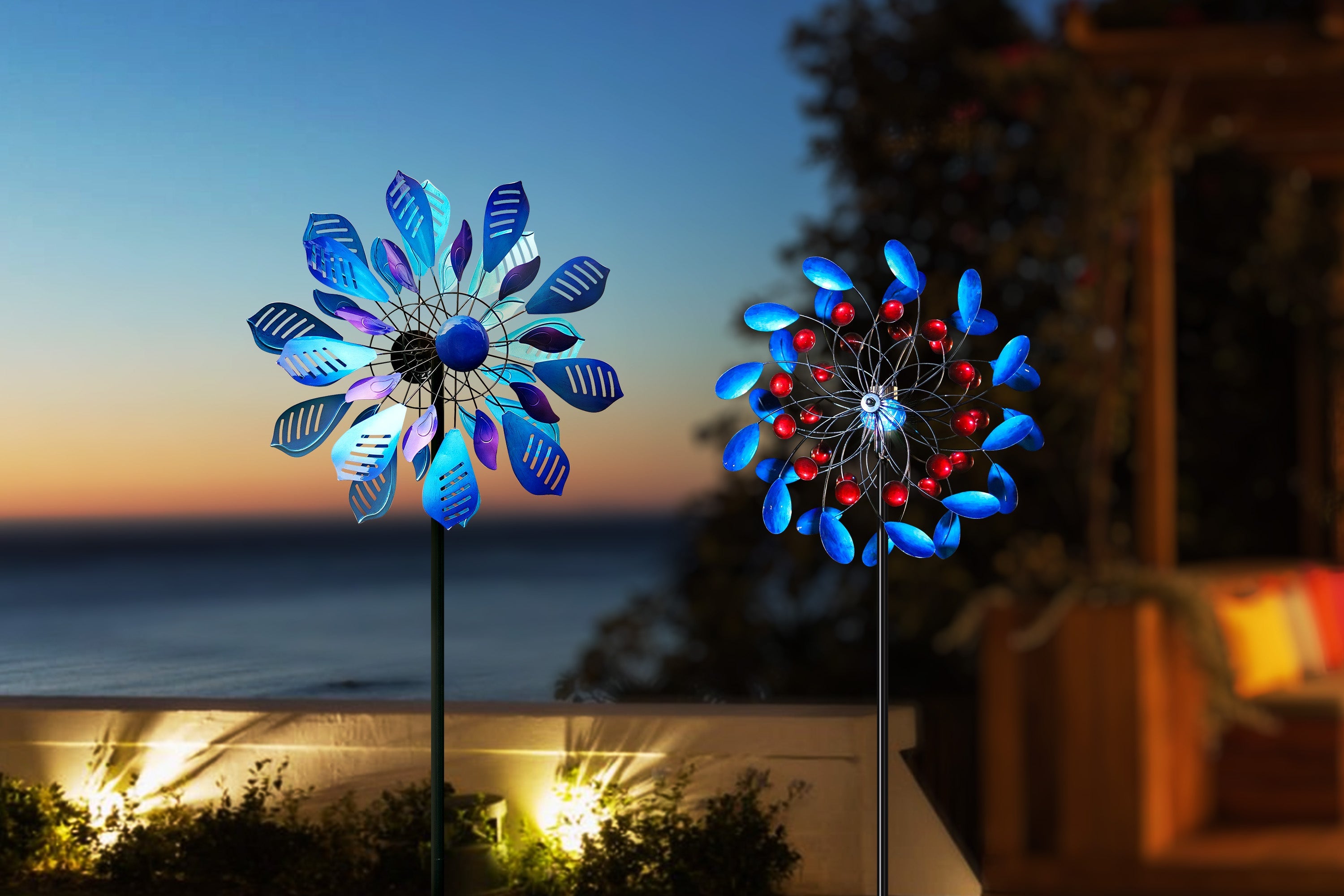 Discount Garden decors-Cyan Oasis