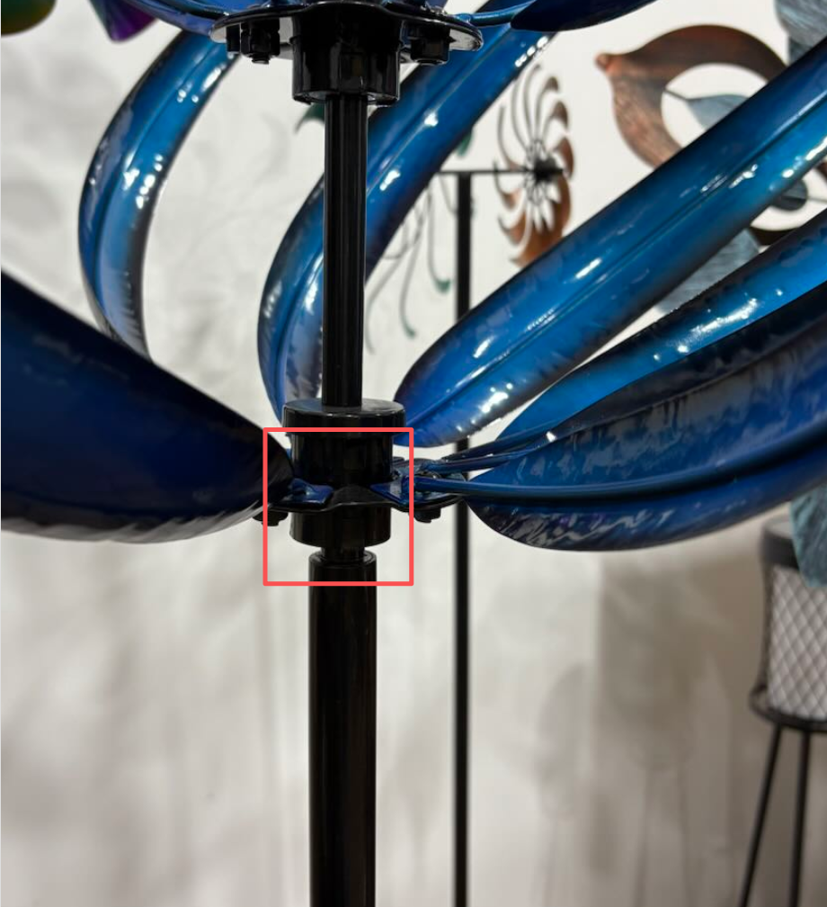 Bearing Housing for Lotus Flower Wind Spinner