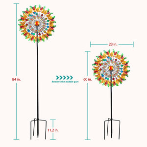 Adjustable Large wind sculpture for Garden