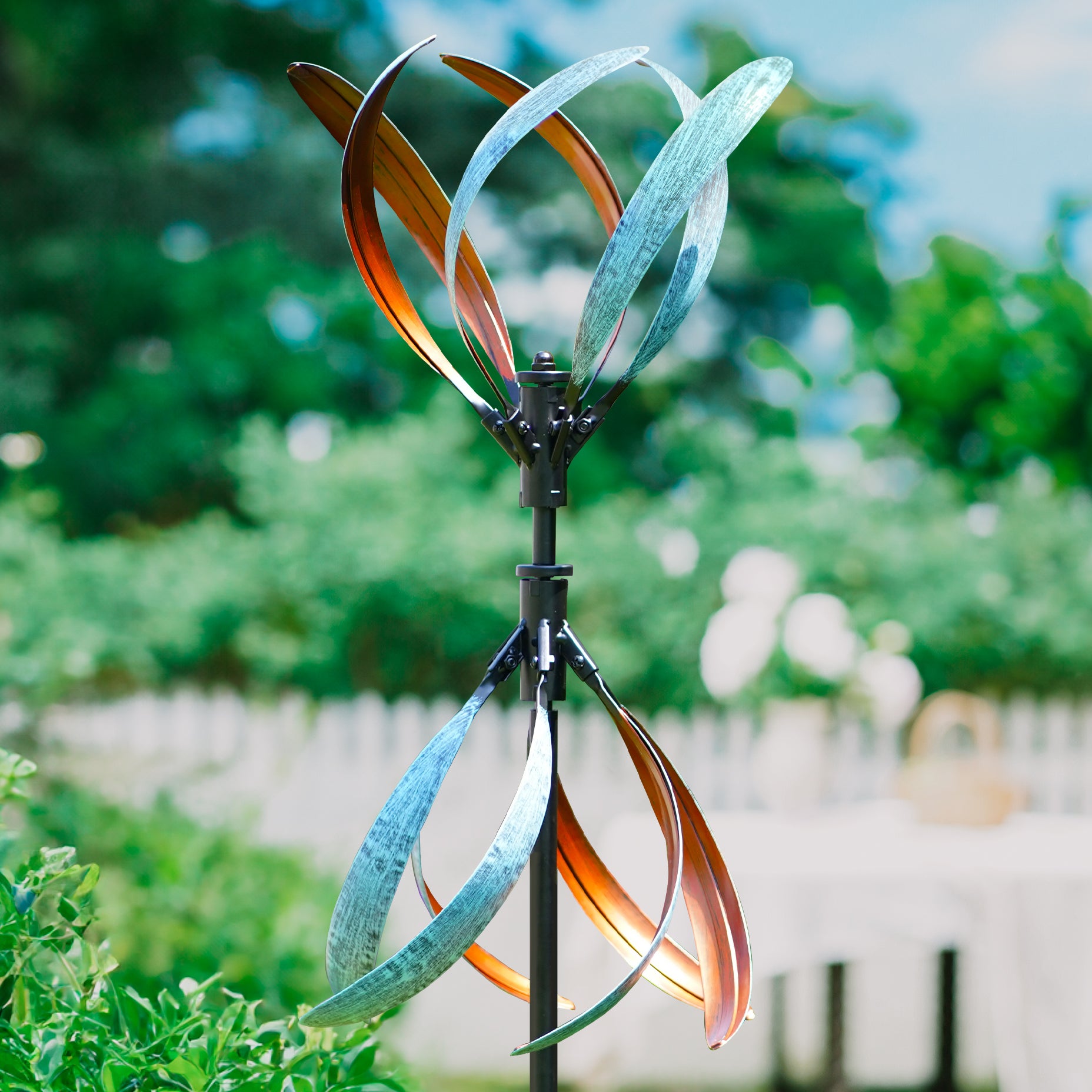 Twirling Ballgown Wind Spinner