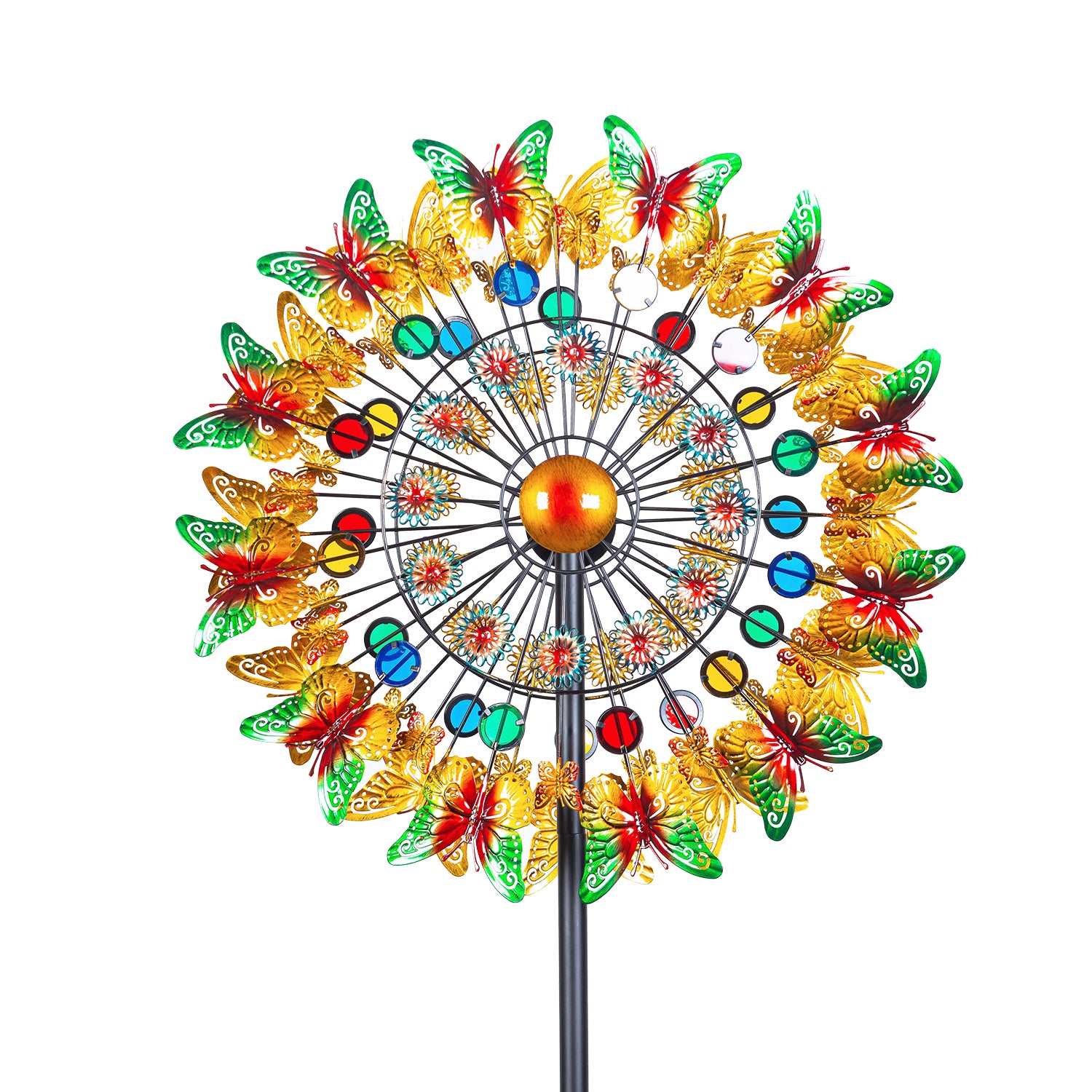 butterfly wind sculpture for garden