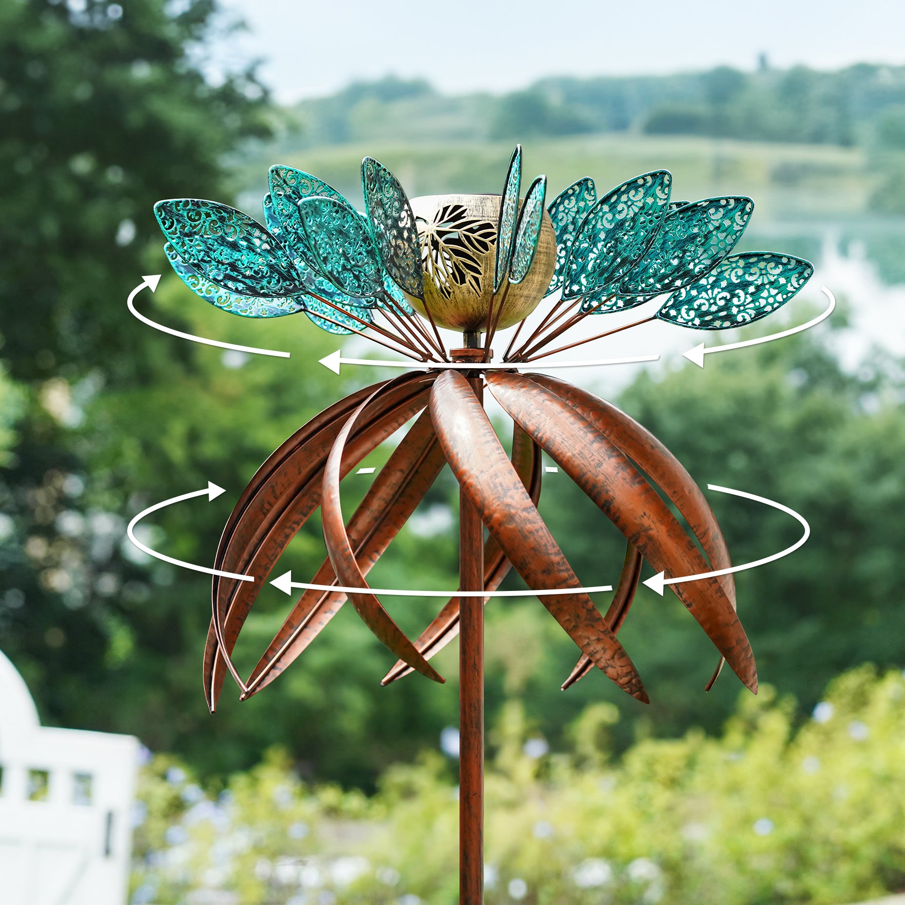 garden windmills and spinners 