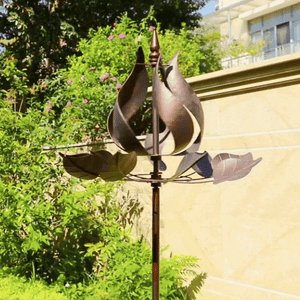 copper wind spinners outdoor spinning 