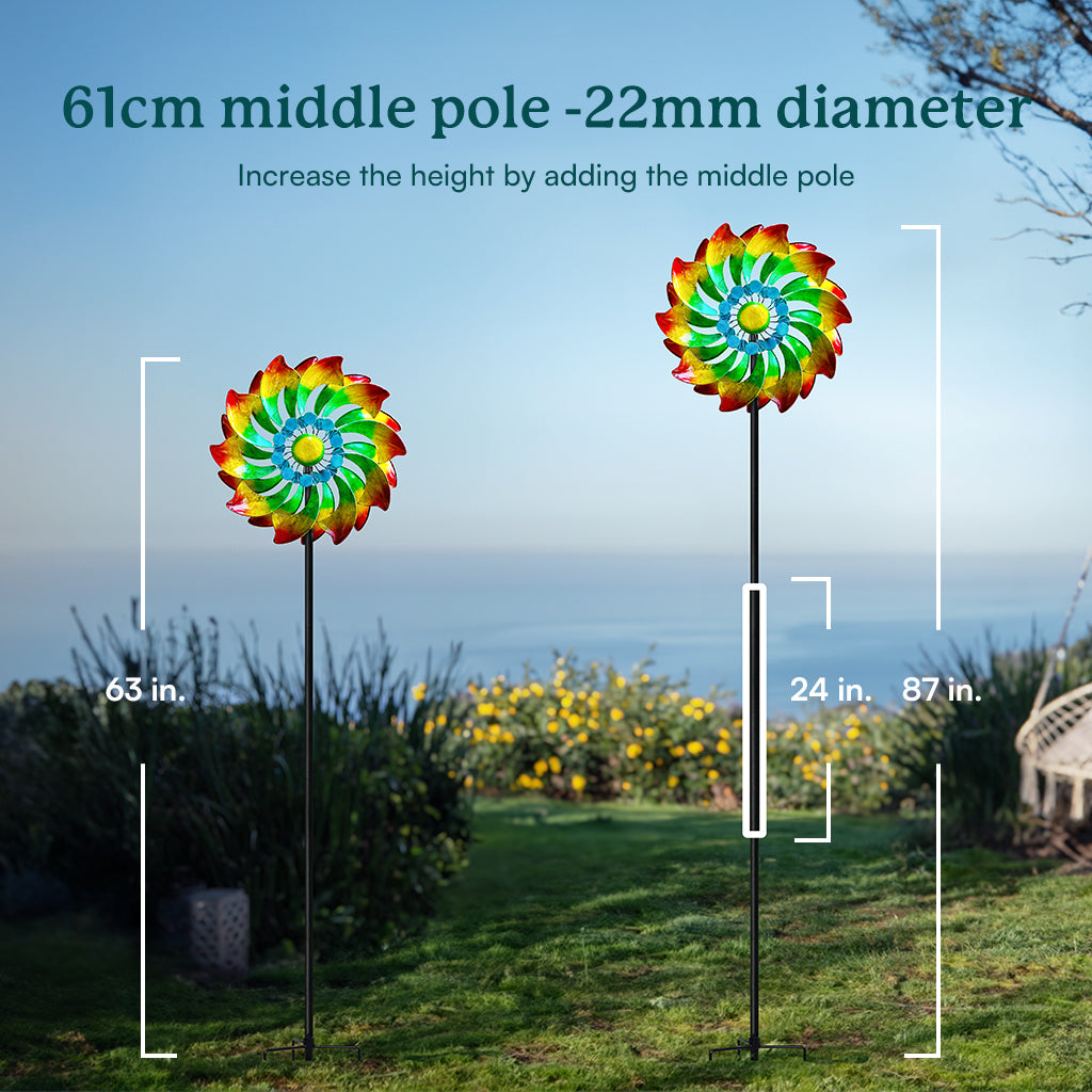 Wind Spinner Extension Pole- 22mm diameter – Cyan Oasis